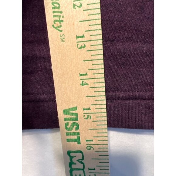 Nike Sportswear Track & Field Crop Long Sleeve Purple Sweatshirt Women's Small - Picture 6 of 9